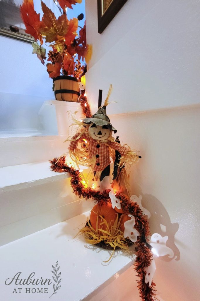 Cute fall scarecrow decor
